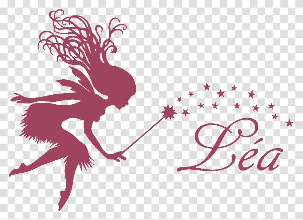 Fairy Tale Vector Graphics Illustration Silhouette Fairy With Dandelion Clock, Cupid Transparent Png