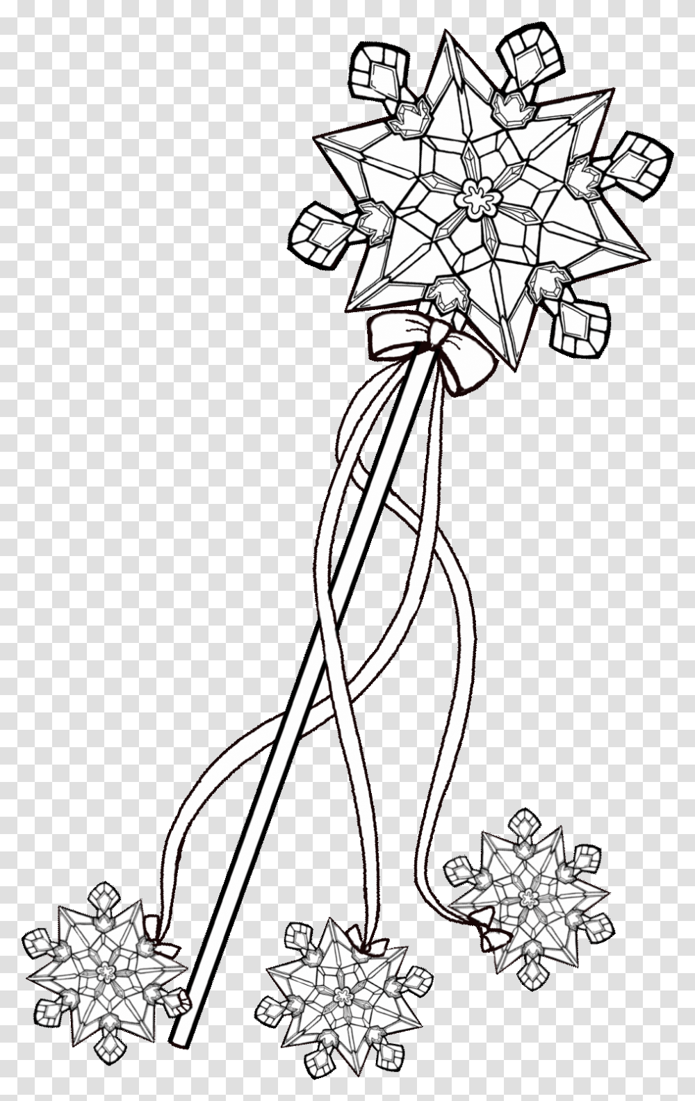 Fairy Wand Coloring Pages, Flower, Plant, Blossom, Floral Design Transparent Png