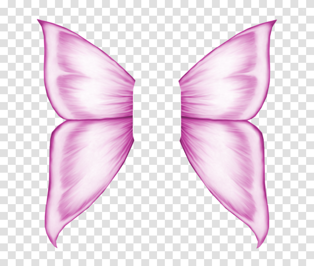 Fairy Wing 5 Image Butterfly Wings Pink, Tie, Accessories, Accessory, Purple Transparent Png