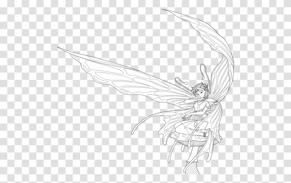 Fairy Wings, Bird, Animal, Emblem Transparent Png