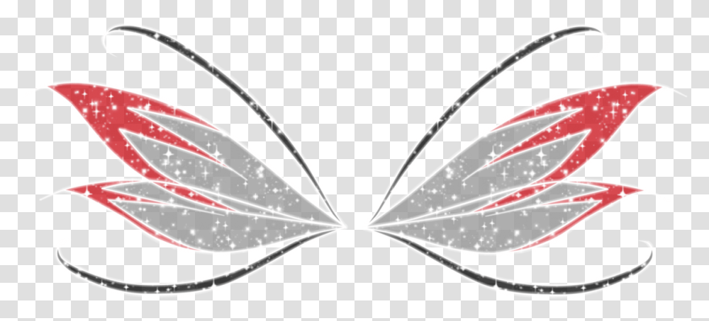 Fairy Wings By Astralblu Winx Club Wings Red, Pattern, Animal, Armor Transparent Png
