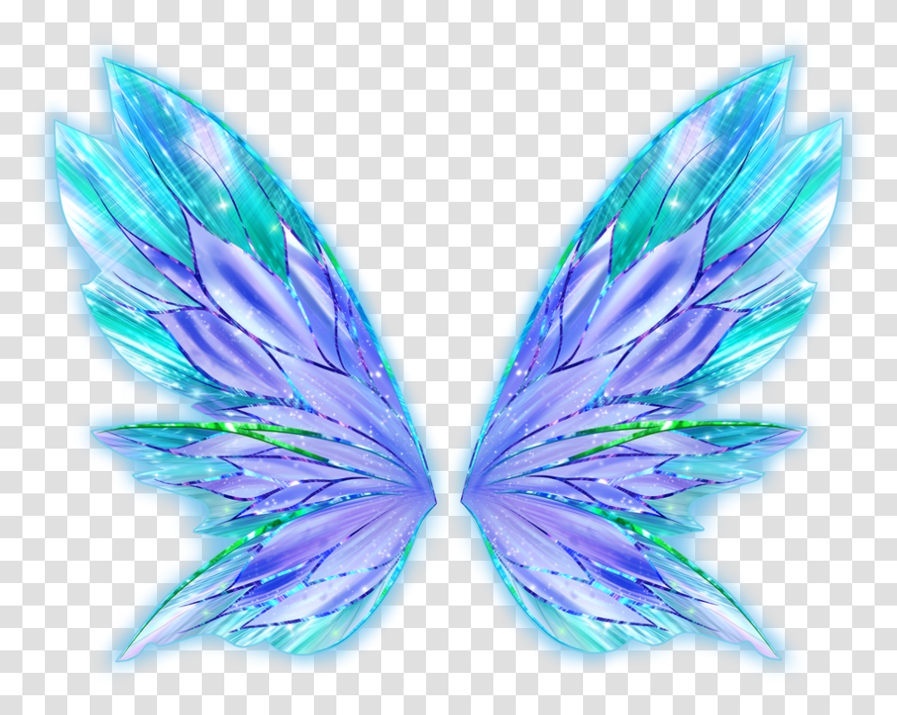Fairy Wings Wixclub Wingswix Sticker By Maialinewood Fairy Wings, Ornament, Bird, Animal, Crystal Transparent Png