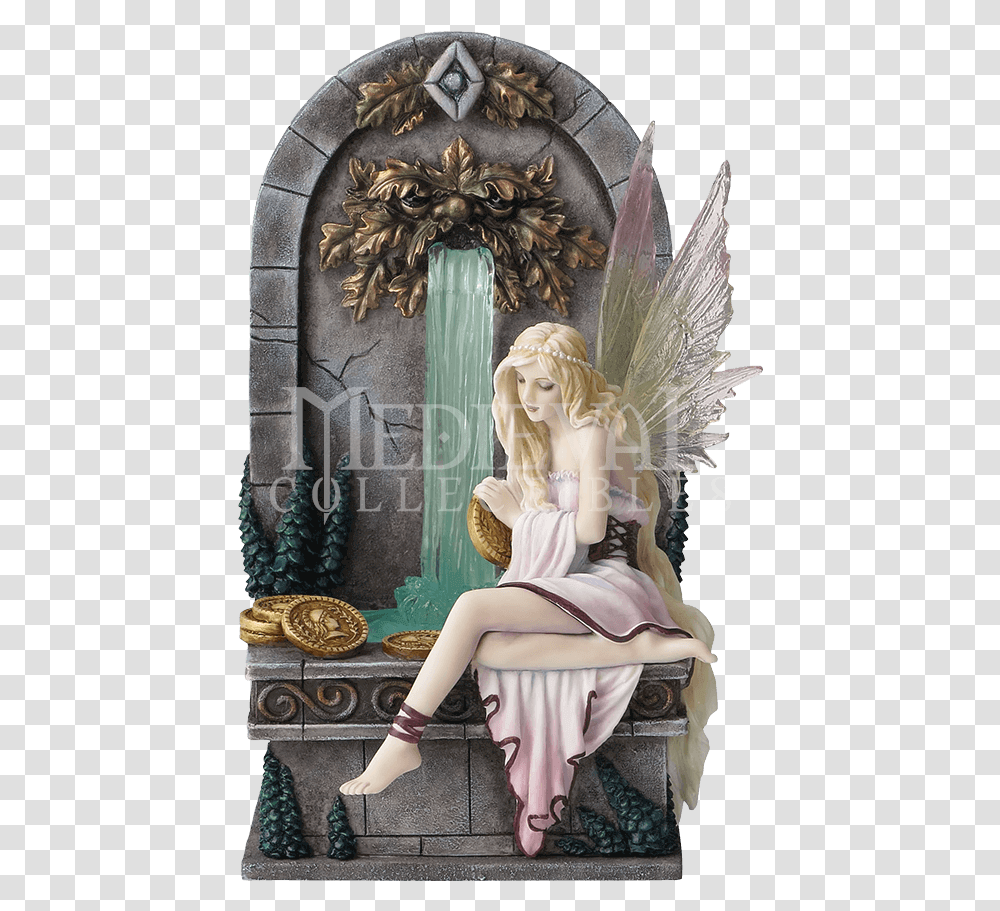 Fairy Wishing Well By Selina Fenech Fairy, Person, Human, Painting Transparent Png