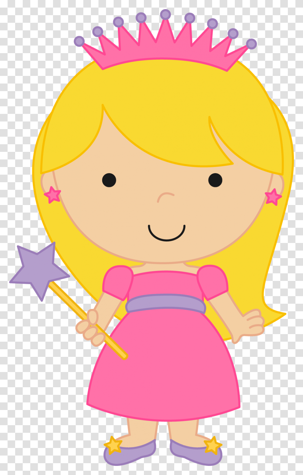 Fairytale Princess Clipart, Rattle, Star Symbol Transparent Png