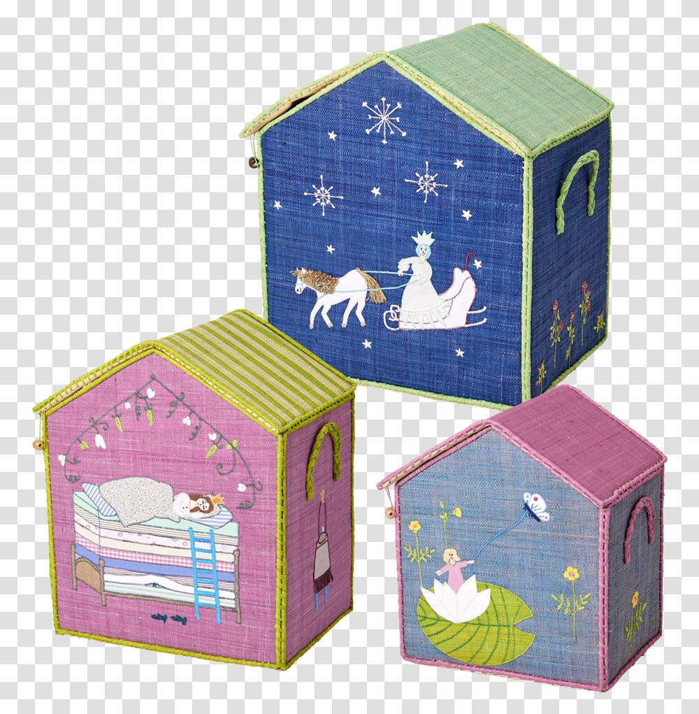 Fairytale Set Of Raffia Toy Storage Baskets By Rice Dk Rice Dk Toys Box, Rubix Cube, Carton, Cardboard Transparent Png