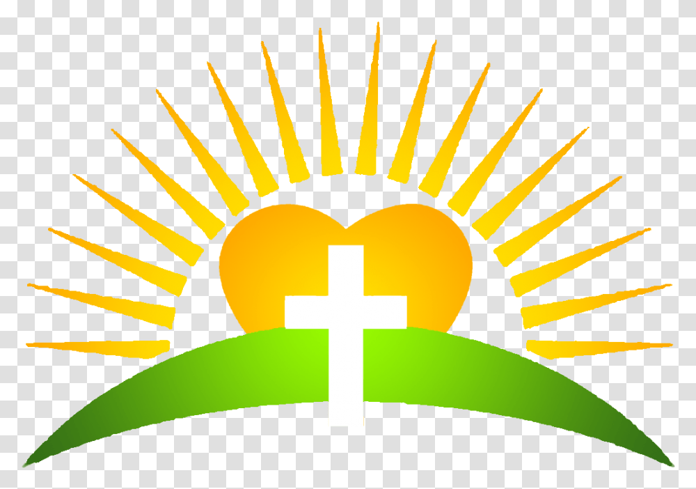 Faith Hope And Love Clipart Sun Cross Clipart, Outdoors, Nature, Sunlight Transparent Png