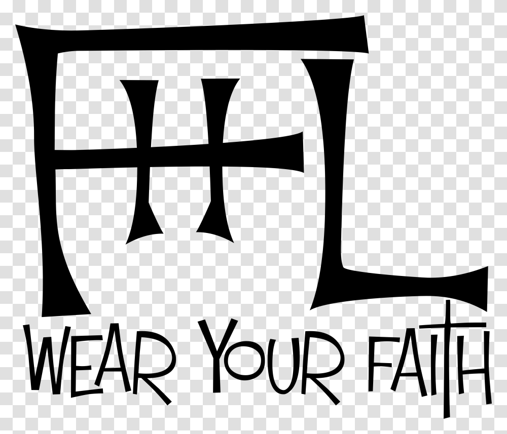 Faith Hope Love Christian Clothing, Stencil, Axe, Tool Transparent Png