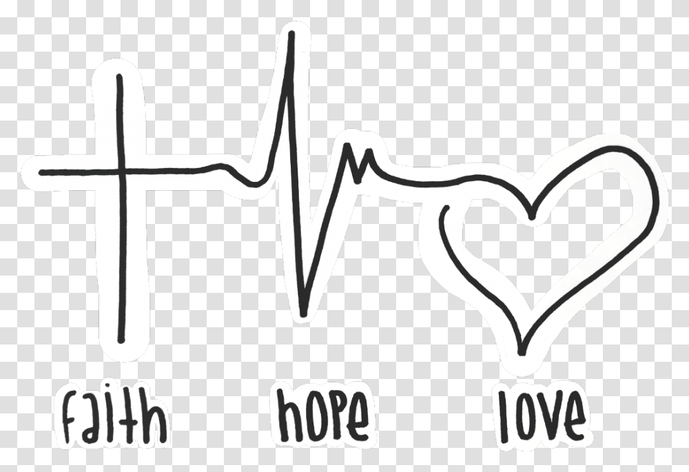 Faith Hope Love Freetoedit Heart, Cross, Alphabet Transparent Png