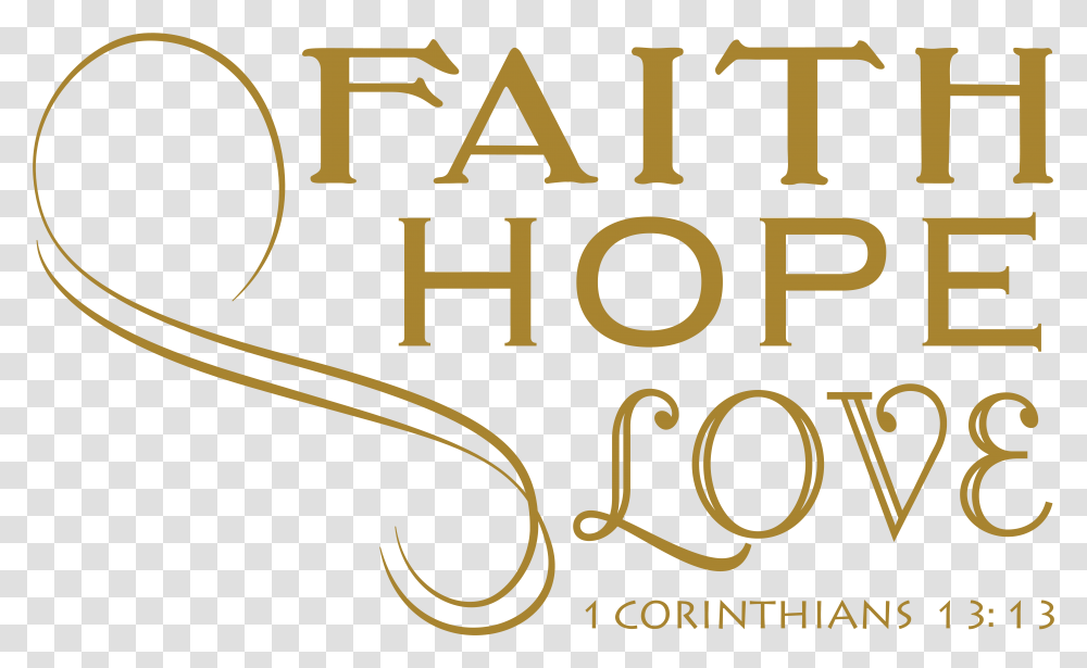 Faith Hope Love, Bow, Alphabet, Label Transparent Png