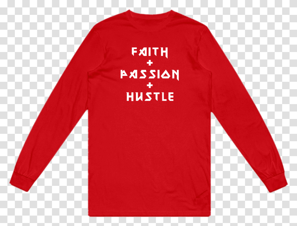 Faith Passion Hustle X Absolutely Dope Red We're All Corrupt While She Sleeps, Sleeve, Apparel, Long Sleeve Transparent Png