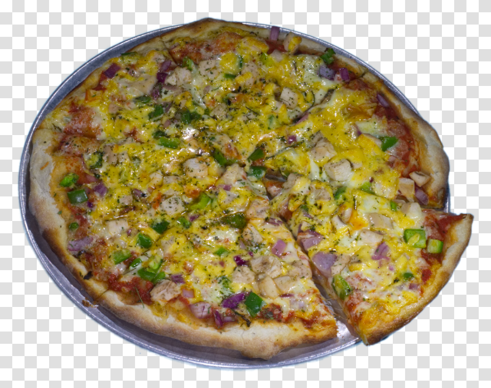 Fajitas De Pollo Pizza Chicken Fajita Pizza California Style Pizza, Food, Dish, Meal, Plant Transparent Png