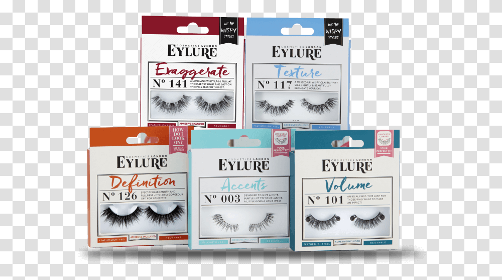 Fake Eyelashes Eylure Eyelash Extensions, Advertisement, Poster, Flyer, Paper Transparent Png