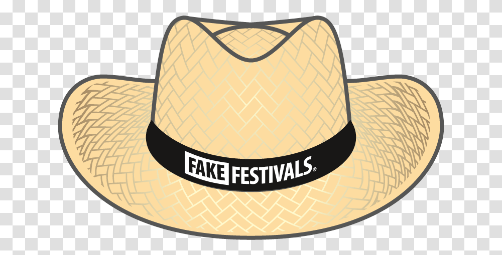 Fake Festivals Merchandise Costume Hat, Clothing, Apparel, Sombrero, Cowboy Hat Transparent Png