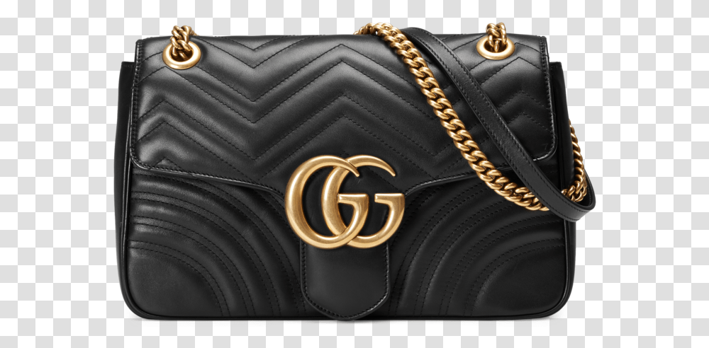 Fake Gucci Bag Black, Handbag, Accessories Transparent Png
