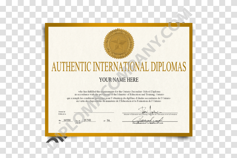 Fake International College Diploma Ecoe Ediciones, Document, Business Card, Paper Transparent Png