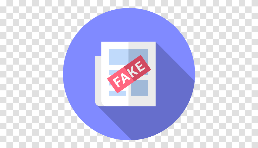 Fake News Circle, Text, Logo, Symbol, Label Transparent Png