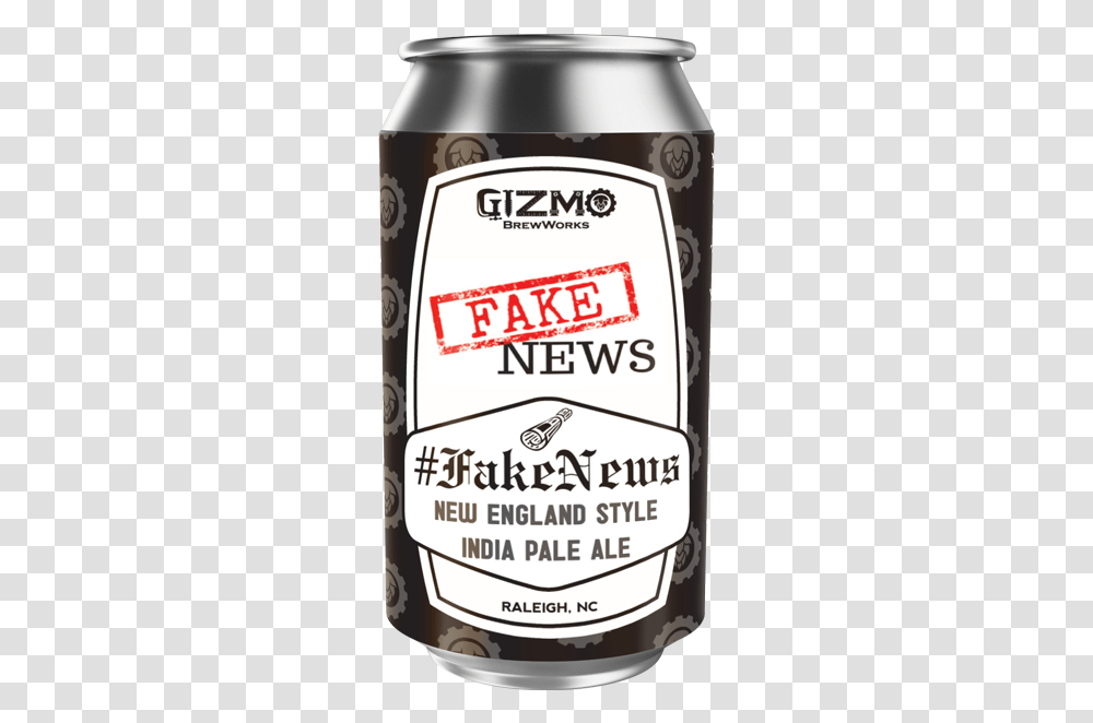 Fake News New England Ipa Gizmo Brew Works Language, Alcohol, Beverage, Flour, Powder Transparent Png
