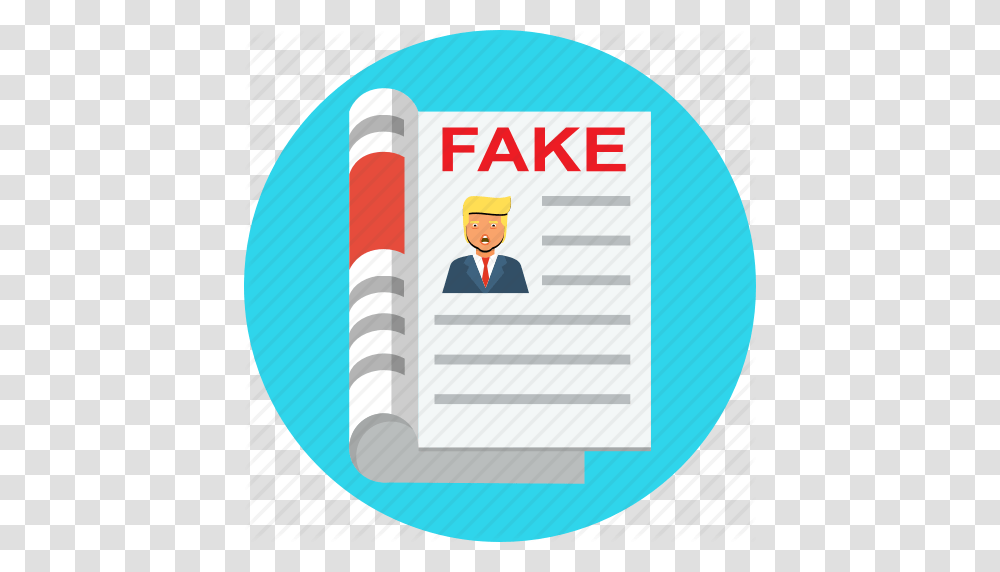 Fake News Russia Troll Trump Icon, Word, Advertisement, Poster Transparent Png