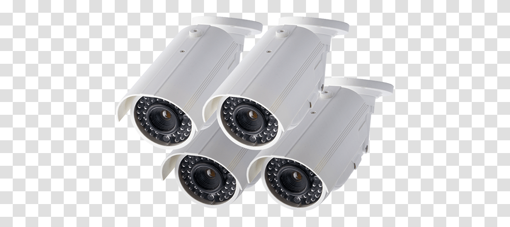 Fake Security Camera White, Electronics, Webcam, Video Camera, Digital Camera Transparent Png