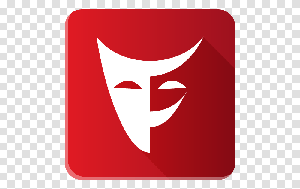 Faker Red F Smiley 2 04 Emblem, Logo, Trademark Transparent Png