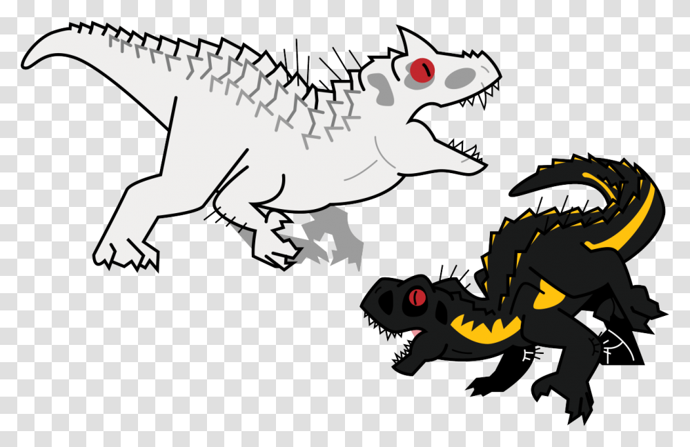 Fakers Indoraptor Indominus Rex Tatto, Reptile, Animal, Dragon, Dinosaur Transparent Png