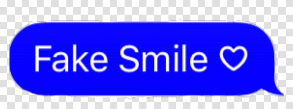 Fakesmile Arianagrande Ariana Grande Text Message Electric Blue, Word, Logo, Trademark Transparent Png