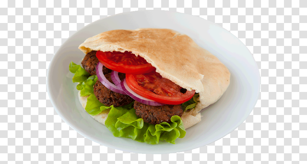 Falafel, Food, Bread, Burger, Pita Transparent Png