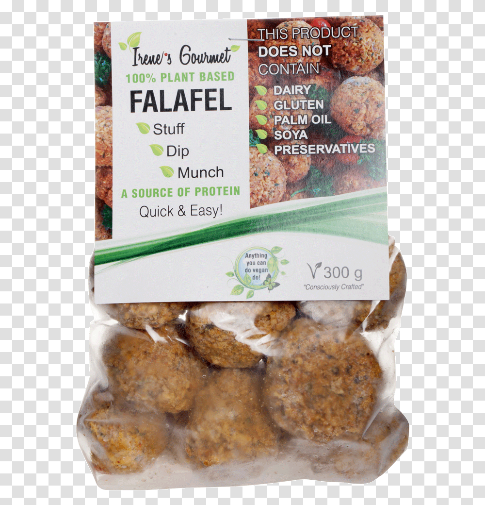 Falafel, Plant, Food, Vegetable, Bread Transparent Png