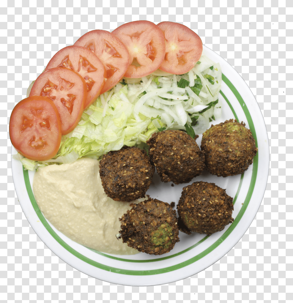 Falafel Plate Falafel Transparent Png