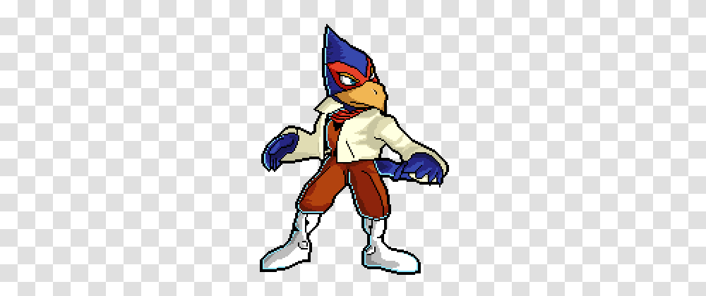 Falco In The Rivals Of Aether Style, Poster, Advertisement, Pirate, Astronaut Transparent Png
