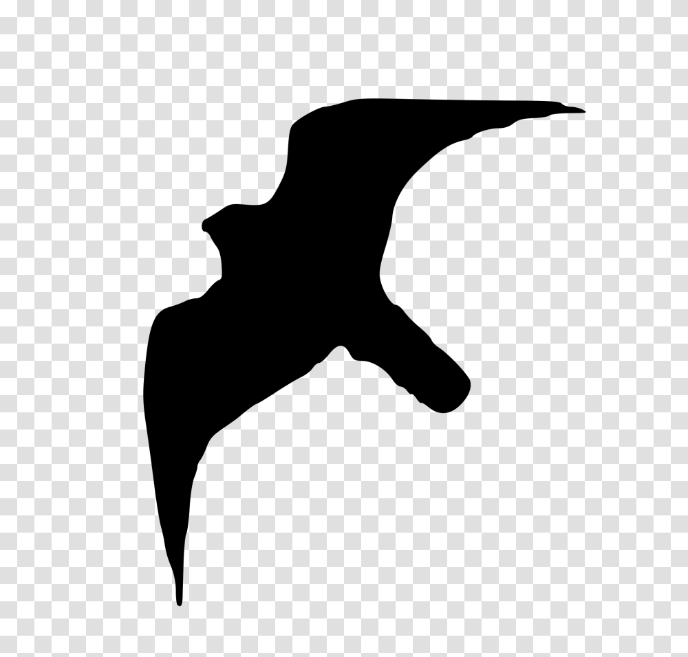 Falco Peregrinus Silhouette, Gray, World Of Warcraft Transparent Png