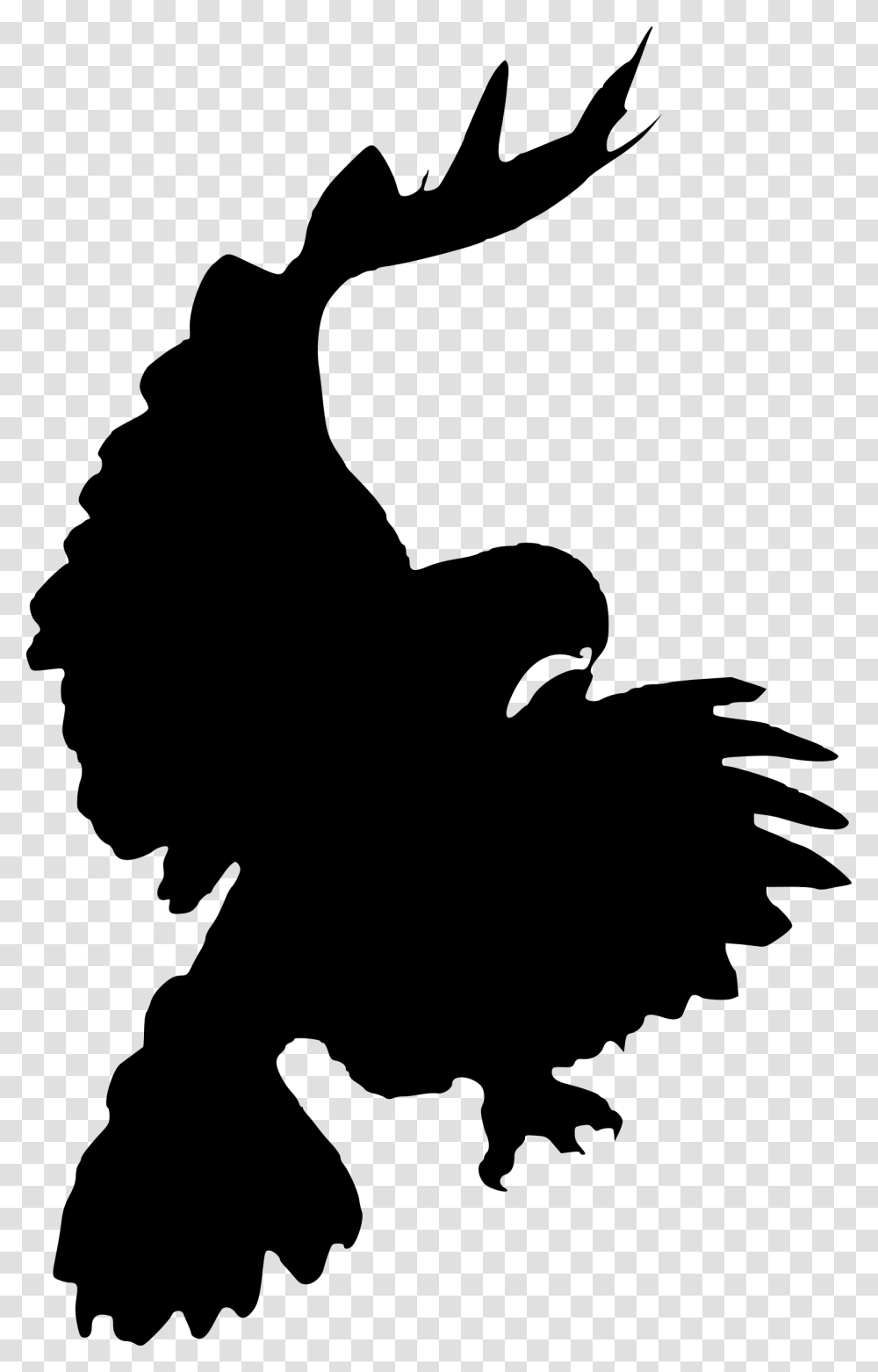 Falcon Clipart Blackhawk, Gray, World Of Warcraft Transparent Png