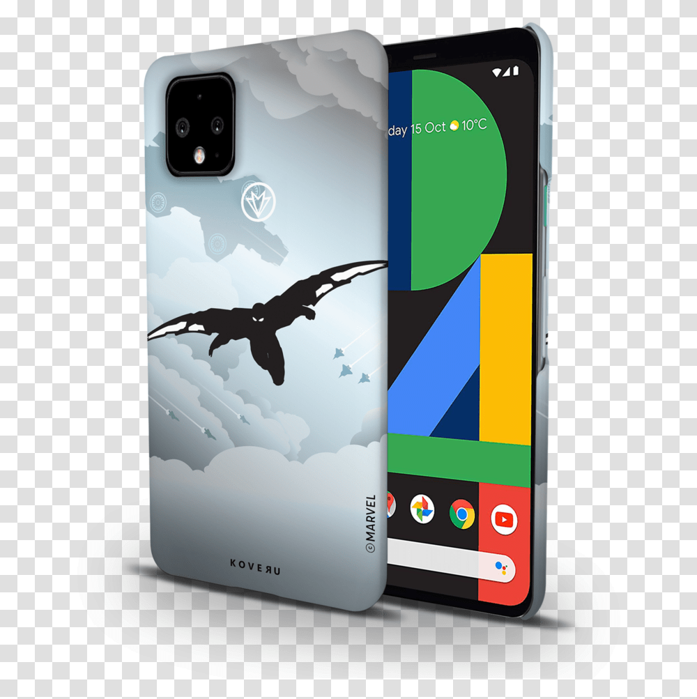 Falcon Cover Case For Google Pixel 4 - Koveru Spigen Ultra Hybrid Pixel 4 Xl, Phone, Electronics, Mobile Phone, Cell Phone Transparent Png