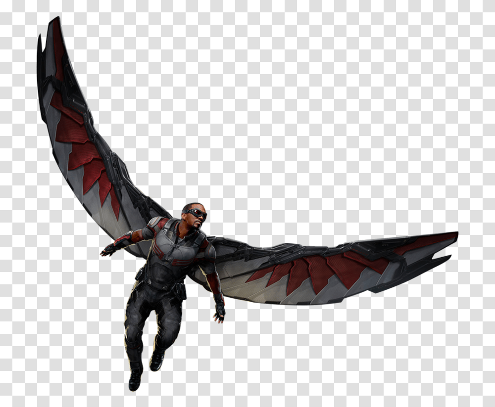 Falcon Marvel, Person, Human, Bow, Hand Transparent Png