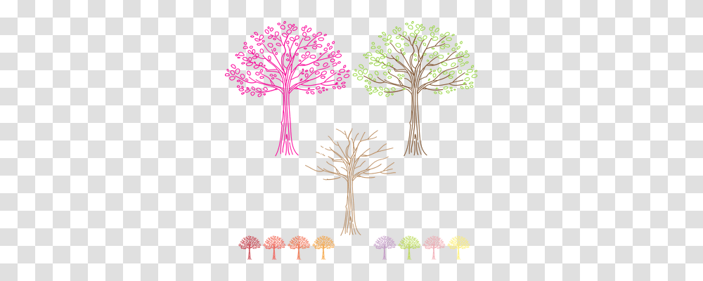 Fall Nature, Plant, Tree, Cross Transparent Png