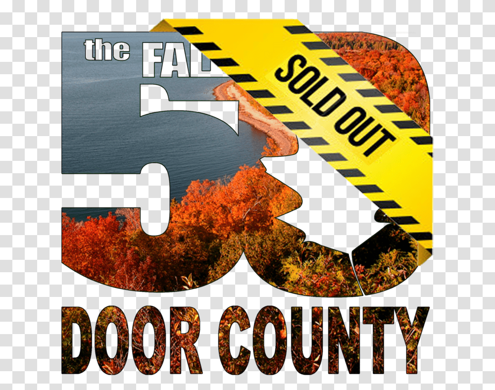 Fall 50 Door County Sold Out Sold Out, Poster, Advertisement, Leaf Transparent Png