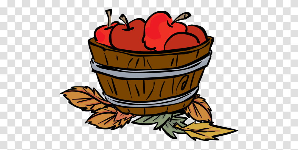 Fall Basket Clip Art Fall Clip Art And Images Autumn Leaves, Plant, Bucket, Food, Fruit Transparent Png