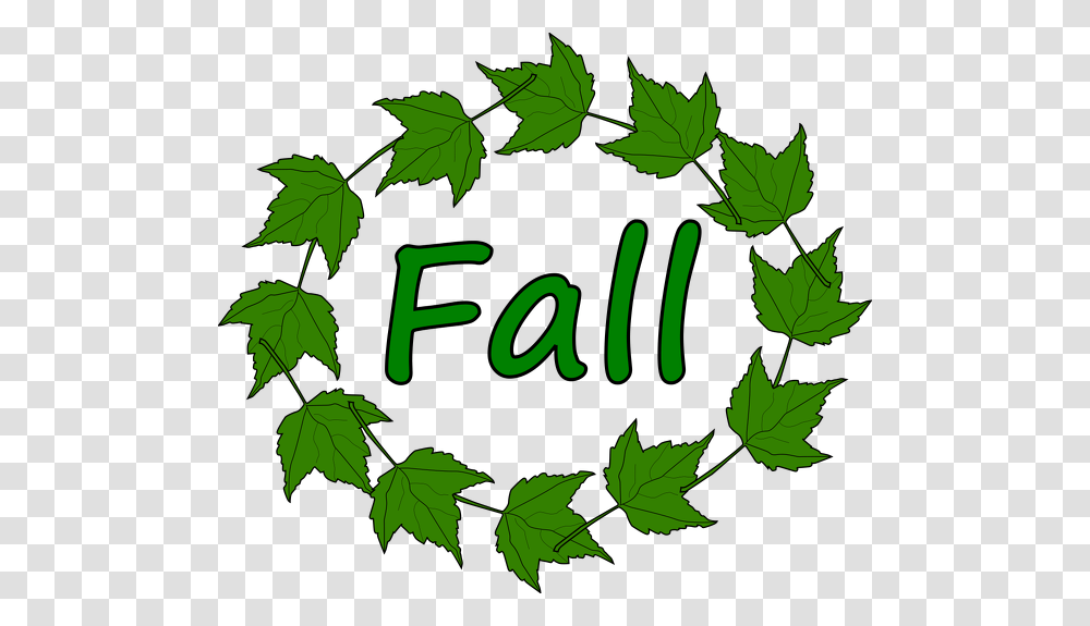 Fall Border Autumn Season, Leaf, Plant, Green, Vegetation Transparent Png