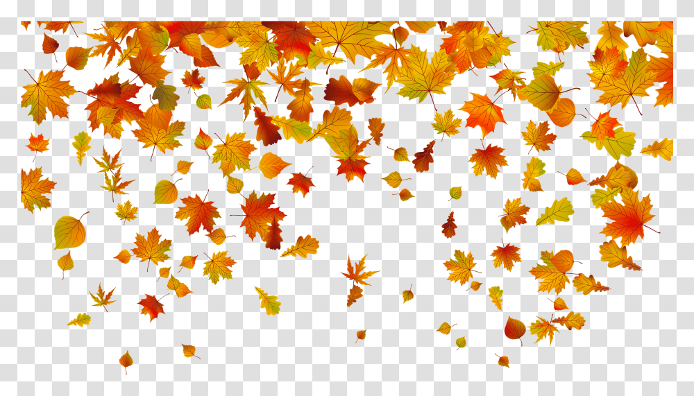Fall Border Free Clipart With Background Fall Leaves Background, Leaf, Plant, Tree, Maple Leaf Transparent Png