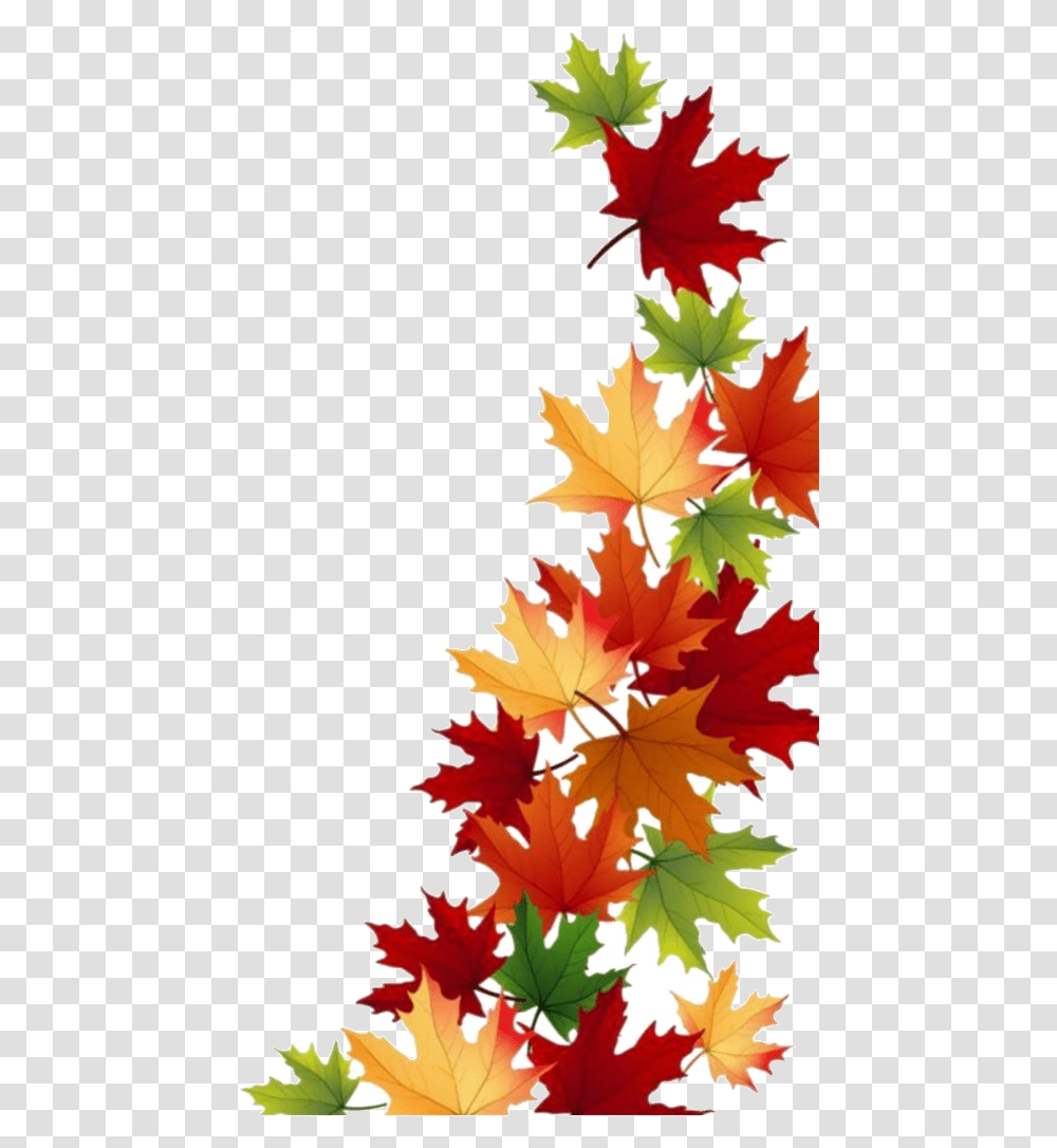 Fall Border Freetordit Summer Daun Clipart Edit Leaves Background Fall Leaves Clipart, Leaf, Plant, Tree, Maple Transparent Png