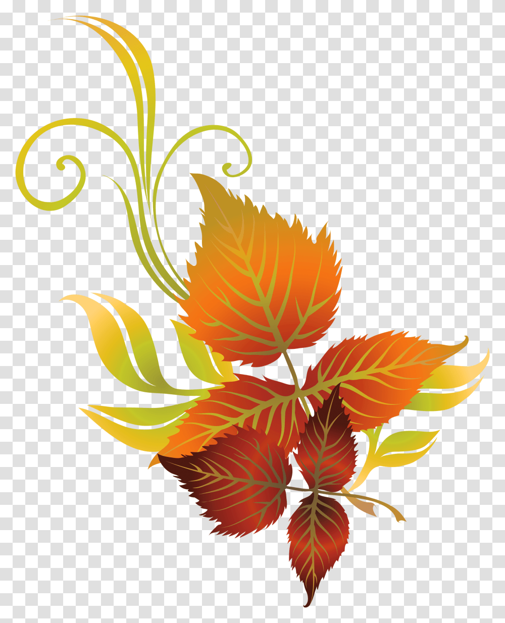 Fall Clip Art Background For Free Download, Graphics, Leaf, Plant, Floral Design Transparent Png