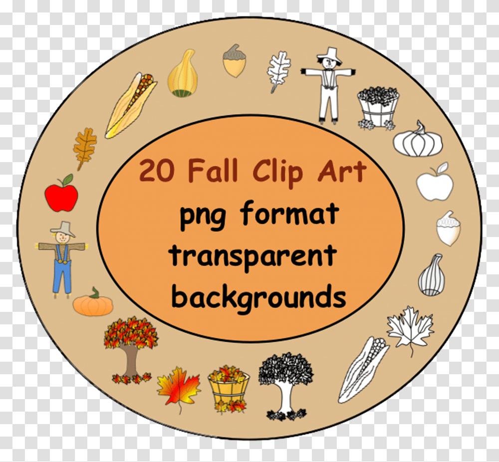 Fall Clip Art In Format With Backgrounds Clip Art, Text, Word, Meal, Food Transparent Png