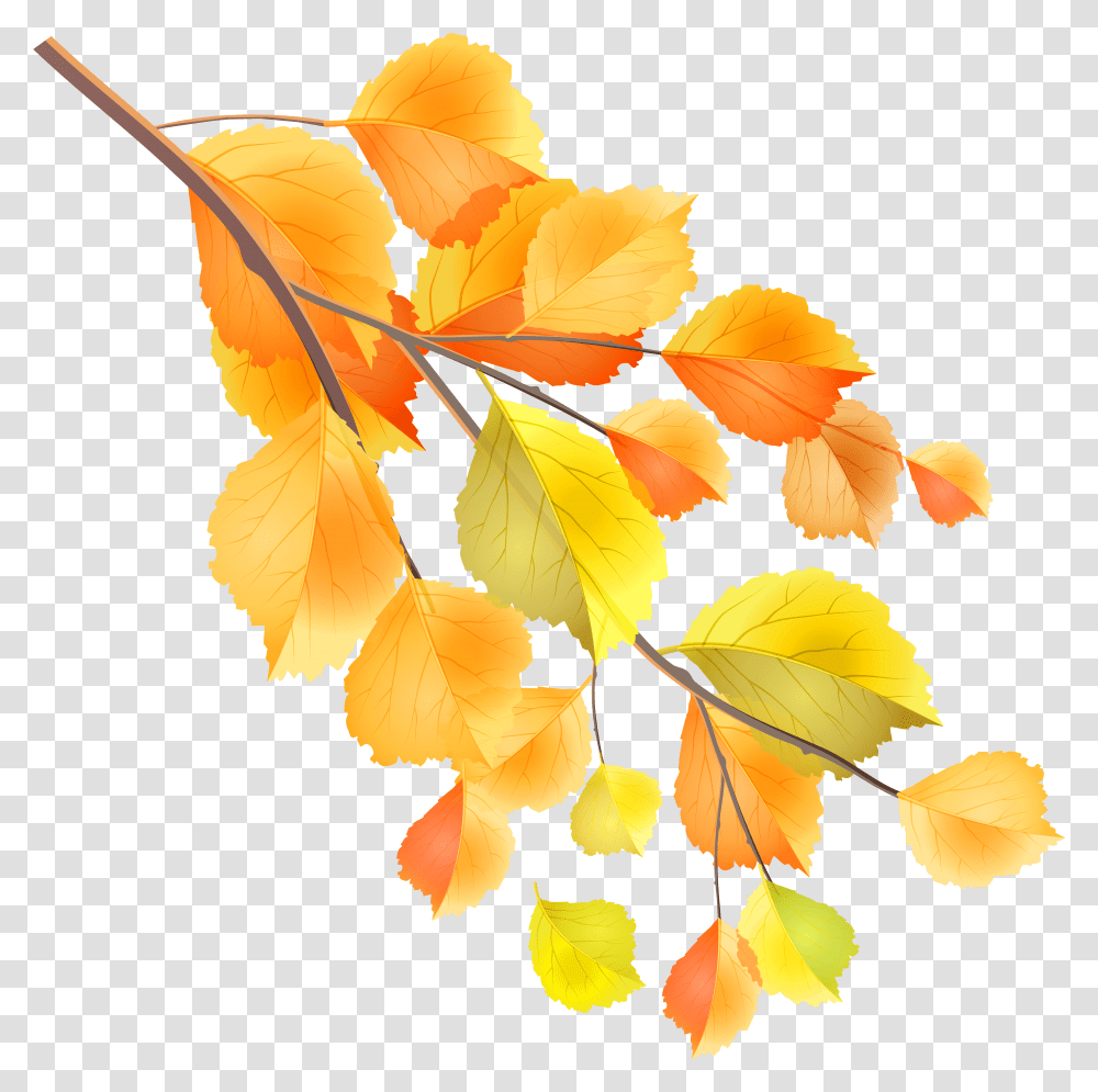 Fall Clipart Branch Free For Autumn Branch Transparent Png