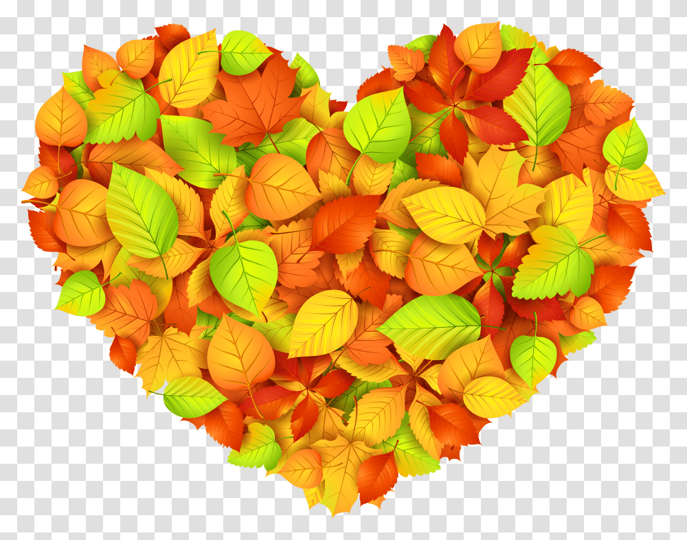 Fall Clipart Heart Clip Art Transparent Png