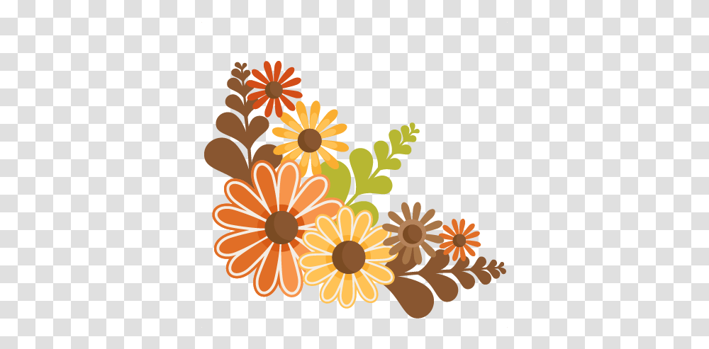Fall Flowers Svg Cutting File Fall Flowers Clip Art, Graphics, Floral Design, Pattern, Chandelier Transparent Png