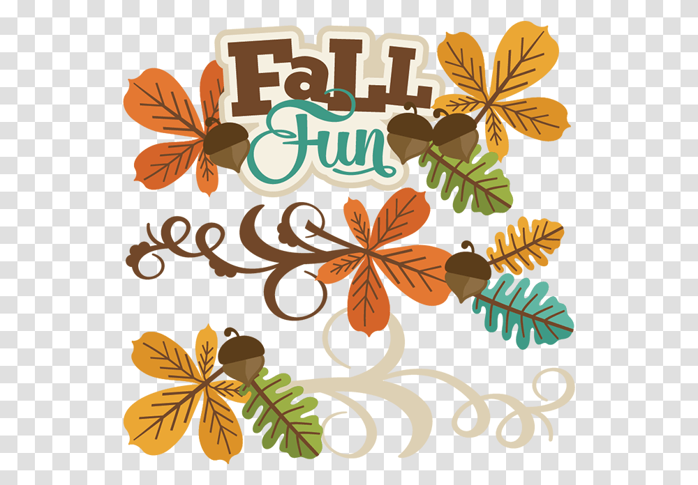 Fall Fun Day Clipart, Poster, Advertisement, Plant Transparent Png