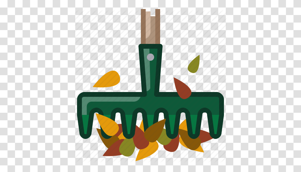 Fall Garden Gardening Leaves Rake Tool Yumminky Icon, Outdoors, Shovel, Hoe, Toolshed Transparent Png