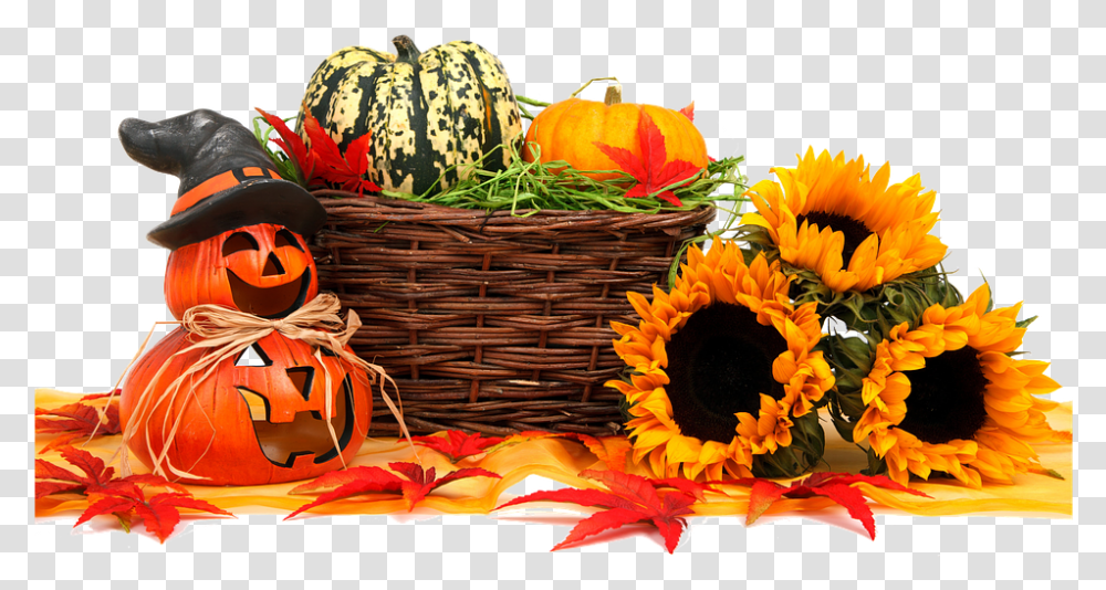 Fall Harvest Mart Harvest And Halloween, Plant, Produce, Food, Basket Transparent Png