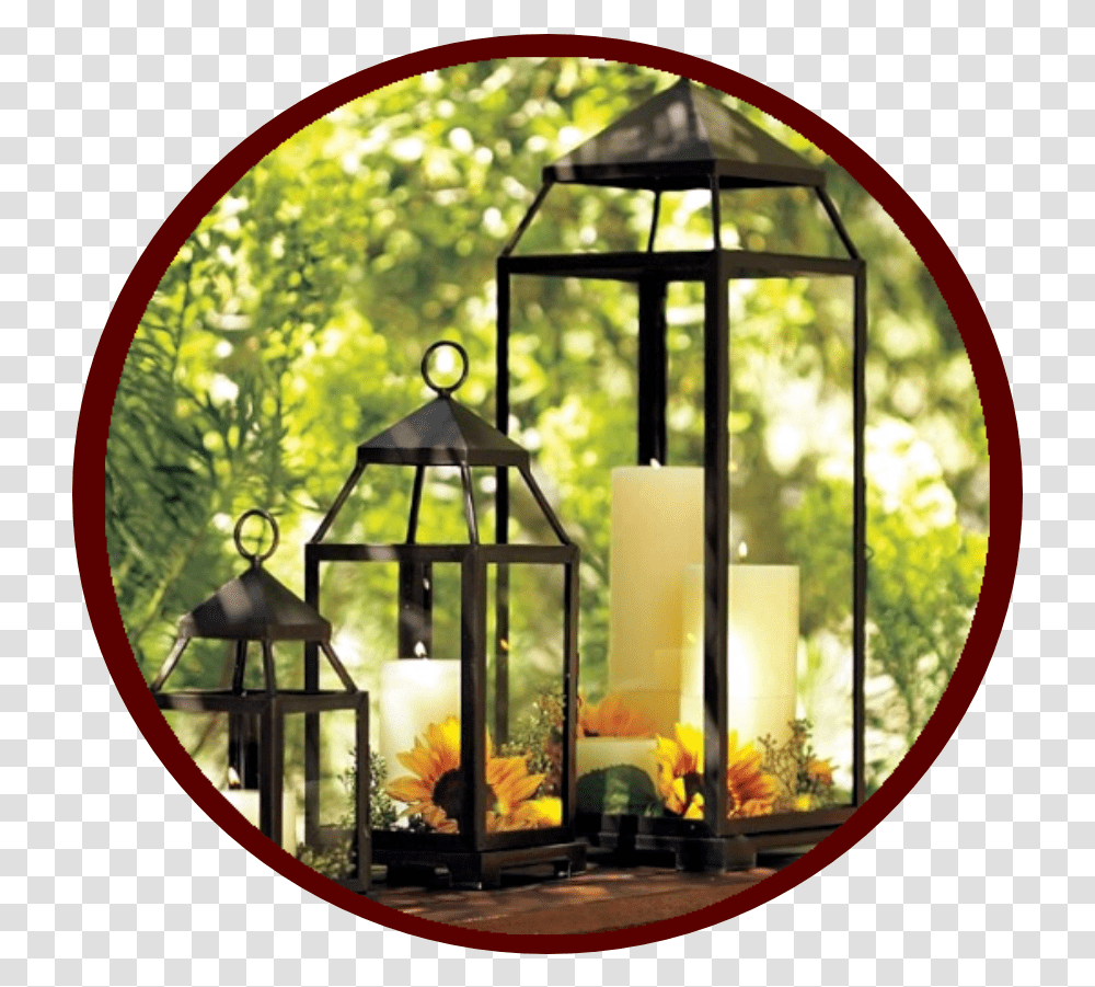 Fall Images Decorate Lanterns For Summer, Lamp, Light Fixture Transparent Png