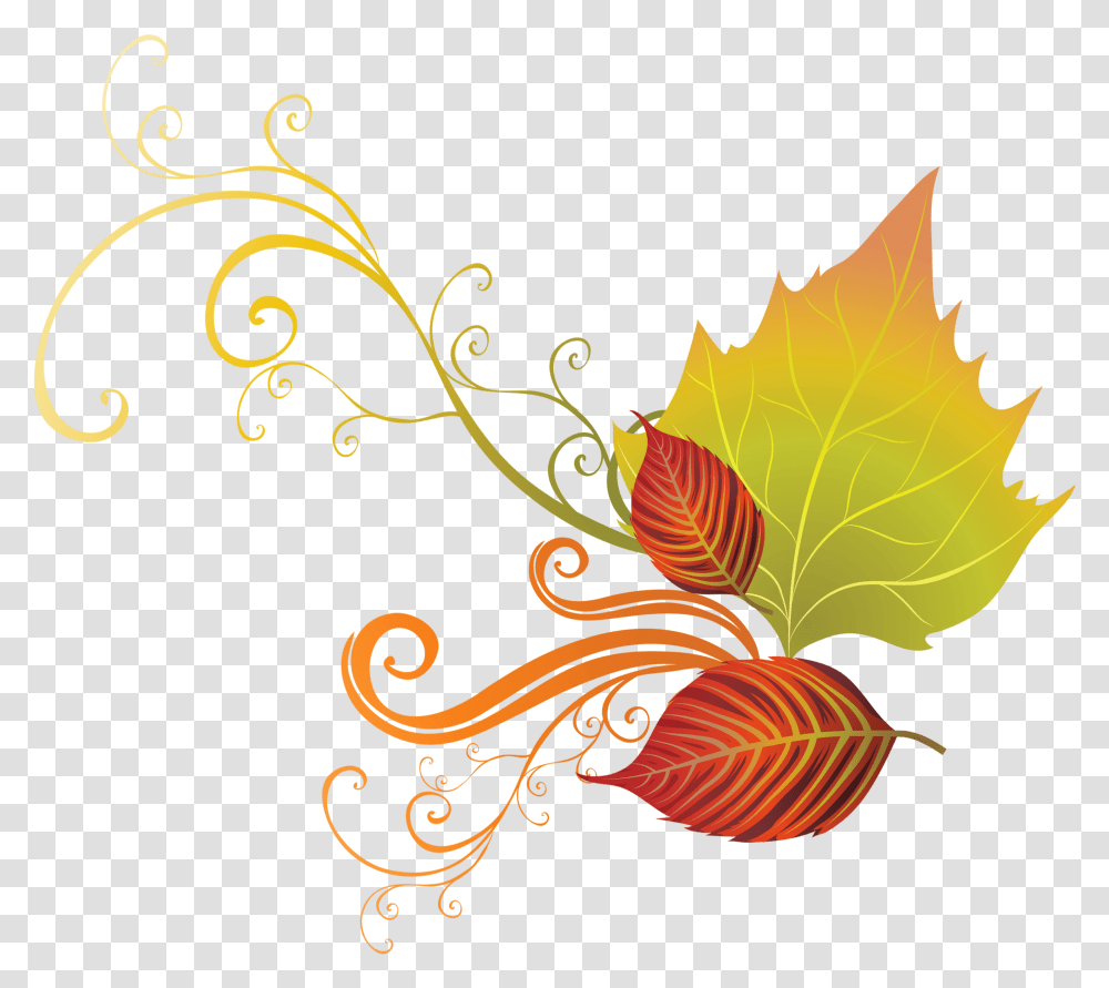 Fall Leaf Decor Hibiscus Clip Art Cartoon Fall Leaves, Graphics, Floral Design, Pattern, Poster Transparent Png